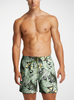 Fresh foliage swim trunk