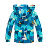 Random Print With Zipper Waterproof Boys Windbreaker Jackets