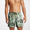 Fresh foliage swim trunk