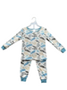 BOYS' 2PC VELOUR PAJAMA SET